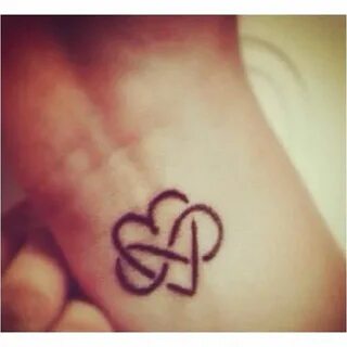 Infinite love tattoo Heart with infinity tattoo, Love tattoo