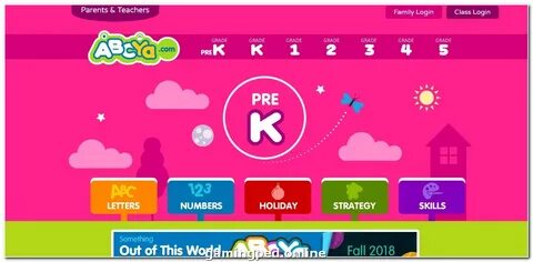 Beberapa situs yang menyediakan game edukasi untuk anak anak