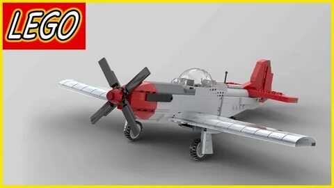 LEGO WW2 P-51D Mustang 1:33 Minifigure Scale - YouTube