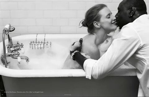 Omar Sy & Jessica Chastain Jessica chastain, Bruce weber, Vo