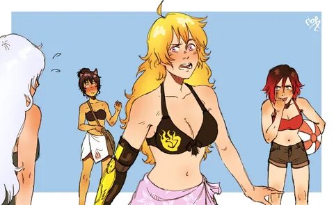 Team RWBY on the beach. RWBY Rwby anime, Rwby, Rwby characte