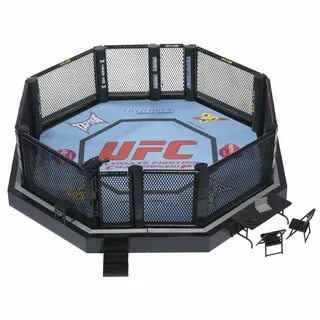 UPDATE - JAKKS UFC Real Scale Octagon - New Pics Liver Kick 