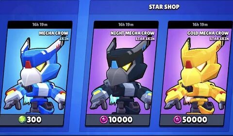 Crow Skins Brawl Stars