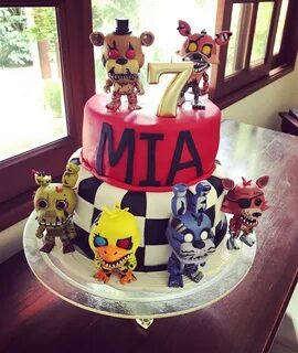 Pin en Five Nights at Freddy's Birthday Cake!