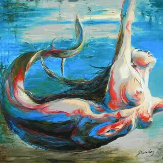 Mermaid paintings search result at PaintingValley.com