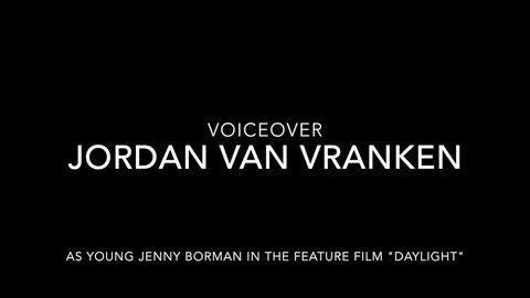 Jordan Van Vranken - Voiceover - Daylight - YouTube