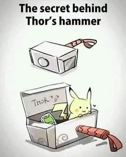 Thor's hammer Memes, Pokemon funny, Hilarious