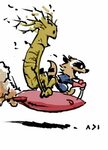 Rocket and Groot by Adi Fitri. Calvin and hobbes, Guardians 