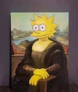 Картина Mona Lisa Simpson Festima.Ru - Мониторинг объявлений