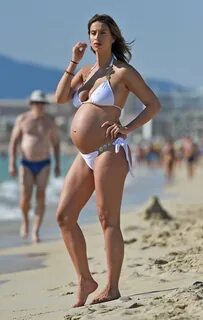 Ferne McCann Pregnant in Bikini - Majorca 10/04/2017 * Celeb