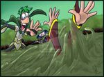 Attack in the Marshes by KicsterAsh on DeviantArt Phineas an