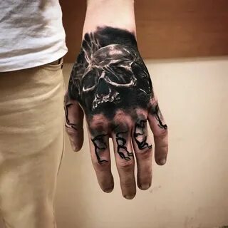 Skeleton Hand Tattoos Fingers in 2020 Skeleton hand tattoo, 