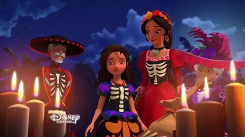 Elena and Isabel Día de los Muertos Elena of Avalor Принцесс