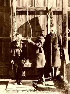 Outlaws & Scoundrels Billy Calder hanged, 1898 Art history, 