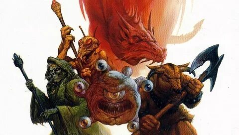 D&D Monstrous Manual for 5th edition - Part 2 Fantasy art, D