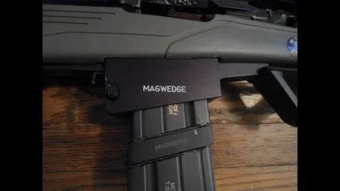 SKS G9 Magwedge magazine adapter first try and shooting rapi