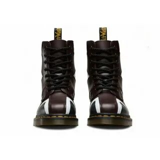 Dr Martens ботинки PASCAL BRIT - GRINDERS, CAMELOT, STEEL