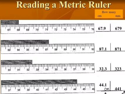How To Read Millimeters On Ruler / How To Read A Ruler Inch 