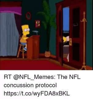 RT the NFL Concussion Protocol httpstcowyFDA8xBKL Concussion
