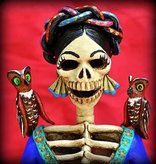 From El Catrinero. wow. Art dolls, Creepy dolls, Mexico craf