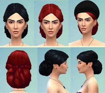Birksches sims blog: Mary Sibley Hair Sims 4 Victorian hairs
