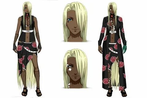 Naruto Akatsuki Oc- Ashui by DarkLordLuzifer Anime outfits, 