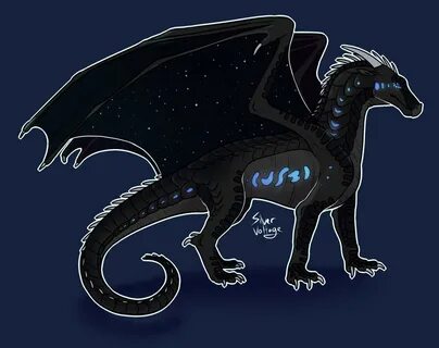 NightWing/Seawing Hybrid - Atolla Wings Of Fire Amino