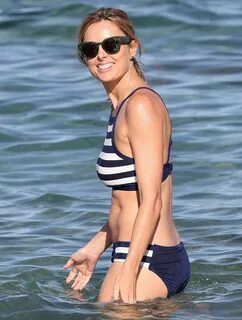 Allison Langdon in Bikini Enjoying a Beach in Sydney * Celeb