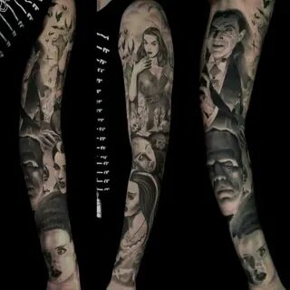 Oldies Movie tattoos, Horror movie tattoos, Sleeve tattoos