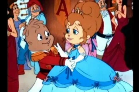 Alvin and Brittany as Prince Charming and Cinderella Alvin a