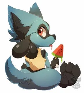 Lucario and Riolu temple: Photo Cute pokemon, Anime furry, F