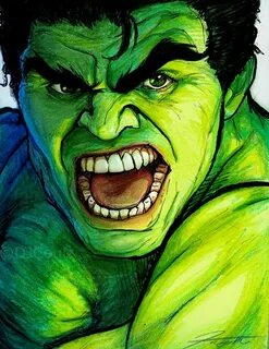 #Hulk #Fan #Art. (The Incredible Hulk: Made-with-Crayola-Cra