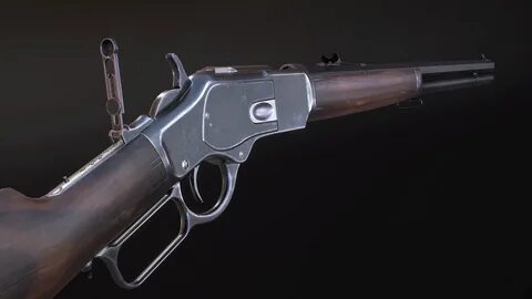 Nate Laurin 3D Artist - .44 Winchester Model 1873