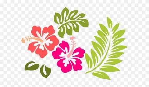 Hawaiian Flower Silhouette Download - Transparent Background