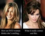 MBTI, INTJ Humor. Jennifer Aniston, Angelina Jolie photo INT
