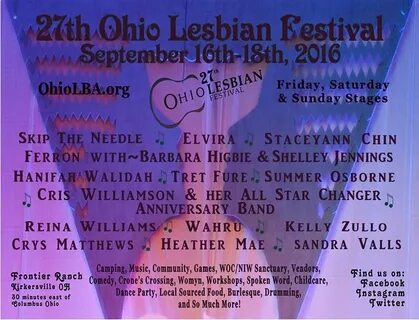 Ohio Lesbian Festival (Ohio LBA) - Lockbourne, 美 国