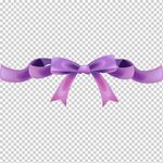 Purple ribbon banner, purple banners, banner, bow banner png
