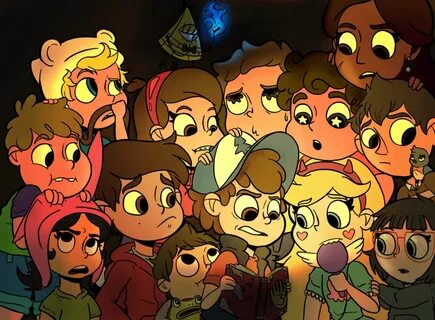 Pin by Светлана Фадина on Cartoon Crossovers Gravity falls a