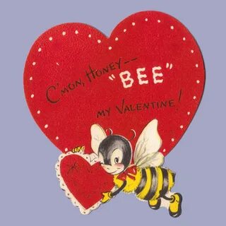 Vintage Valentine Museum: Love bugs, Insects and Creepy Craw