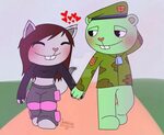 Flippy x Krazy.💕 Thanks for the feature! Happy Tree Friends 