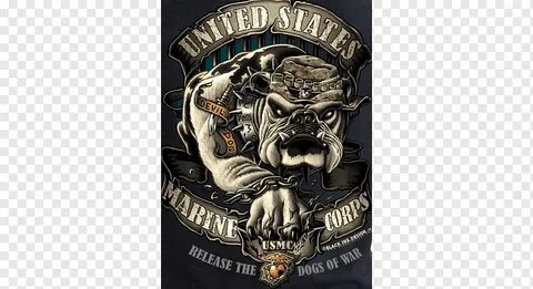 USMC Marine Corps Devil Dog First In Marine Corps BLACK T-Sh