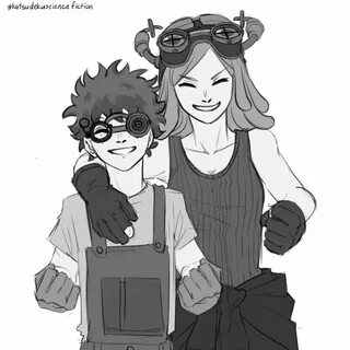 Midoriya Izuku x Htsune Mei Marvel and dc superheroes, Hero,