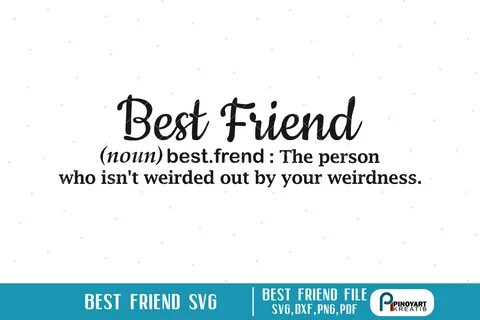 The Best Friend Svg Friends Svg SVG File