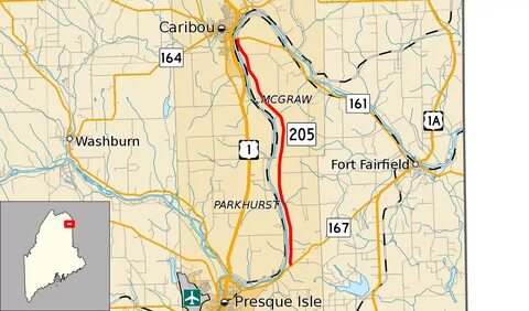 File:Maine State Route 205 map.svg - Wikipedia Republished /