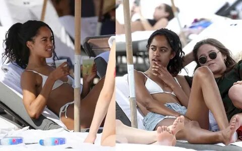 Malia Obama steps out in white bikini, turns heads in Miami