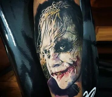 Joker tattoo by Brian Constanza Post 23512 Joker tattoo, Wor
