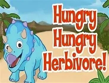 Hungry Hungry Herbivore - Dinosaur Train Games