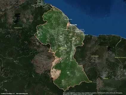 Guyana Satellite Maps LeadDog Consulting