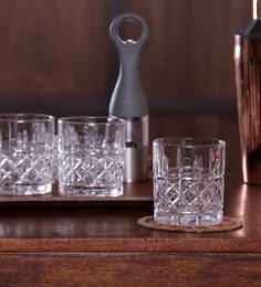 Ceradeco Prestone 200 ML Whisky Glasses - Set Of 6 Best Deal