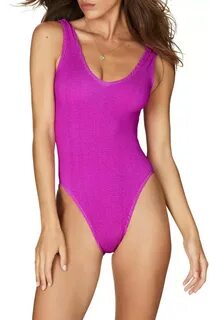 Bound By Bond-eye The Mara Ribbed One-piece Swimsuit In Carl